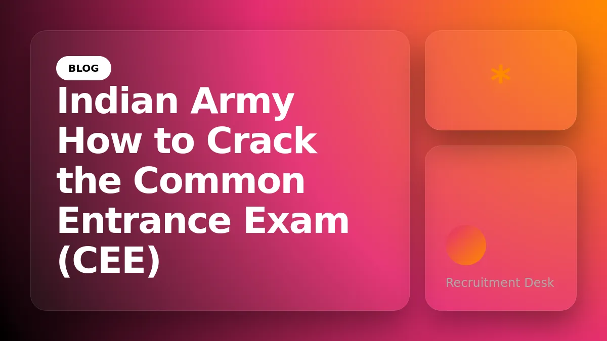 How to Crack the Common Entrance Exam (CEE)