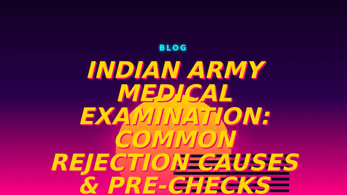 Medical Examination: Common Rejection Causes & Pre-checks